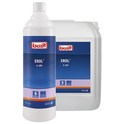 G490 Erol, 1л pH12.5 Чистящее средство для керамогранита и кафельной плитки